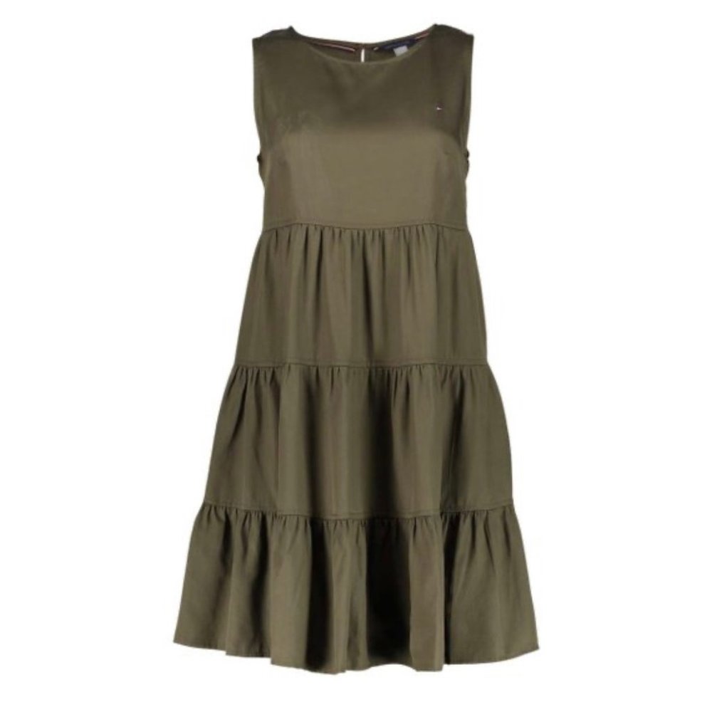 Tommy Hilfiger | Thyme Tiered Sleeveless Dress Size 8